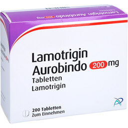 Abbildung: Lamotrigin Aurobindo 200 mg Tabletten 200 St, Tabletten PZN 07713358