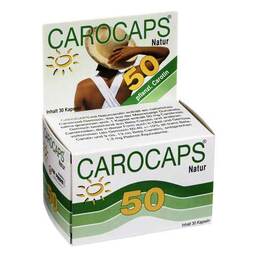 Abbildung: Carocaps 50 Natur Kapseln Kapseln, 30 St PZN 07727722