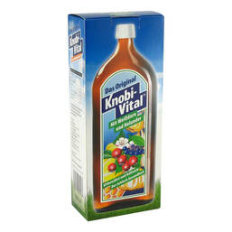 Abbildung: Knobivital mit Weißdorn + Holunder Flaschen, 960 ml PZN 07748552