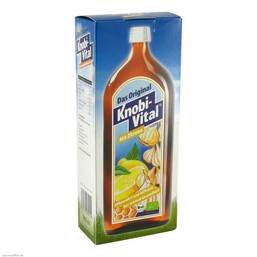 Abbildung: Knobivital mit Zitrone Bio Flaschen, 960 ml PZN 07748569
