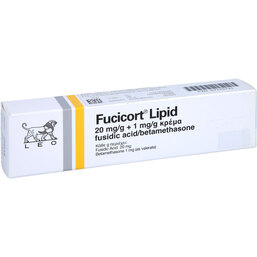 Abbildung: Fucicort Lipid 20 mg / g + 1 mg / g Creme 30 g, Creme PZN 07749793