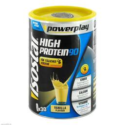 Abbildung: Isostar Powerplay High Protein 90 Vanille Pulver Pulver, 750 g PZN 07762084