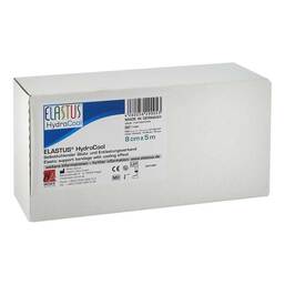 Abbildung: Elastus Hydrocool Binden 8cmx5m Binden, 10 St PZN 07762747