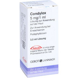 Abbildung: Condylox Lösung 3.5 ml, Lösung PZN 07763534