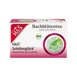 Abbildung: H&S Bachblüten Schülerglück-Tee Filterbeutel Filterbeutel, 20X3.0 g PZN 07763824