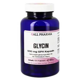 Abbildung: Glycin 500 mg GPH Kapseln Kapseln, 120 St PZN 07766834