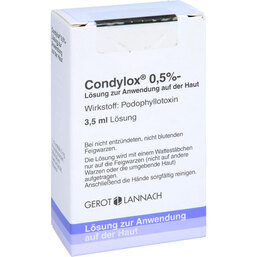 Abbildung: Condylox Lösung 3.5 ml, Lösung PZN 07768069