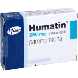 Abbildung: Humatin Kapseln 28 St, Hartkapseln PZN 07768738