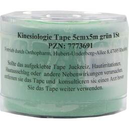 Abbildung: Kinesiologie Tape 5 cm x 5 m grün 1 St PZN 07773691