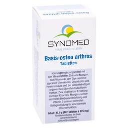 Abbildung: Basis Osteo arthros Tabletten Tabletten, 60 St PZN 07780432