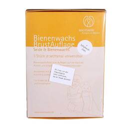 Abbildung: Bienenwachs Brustauflage Schaf / Woll / Vl.Wachsw. 3 St, Folie PZN 07781667