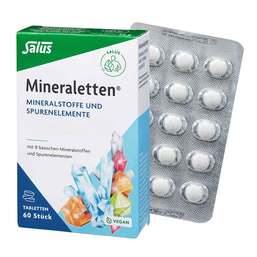 Abbildung: Mineraletten Tabletten Salus 60 St, Tabletten PZN 07782773