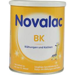 Abbildung: Novalac BK Spezialnahrung bei Blähungen und Koliken 0 - 12 M. Pulver, 400 g PZN 07784252