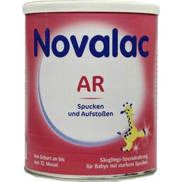 Abbildung: Novalac AR Nahrung bei stärkerem Spucken Aufst.0 - 12 M. Pulver, 400 g PZN 07784275
