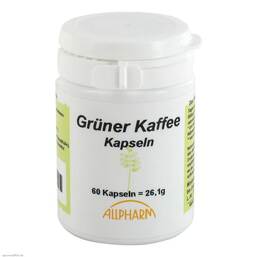 Abbildung: Grüner Kaffee Kapseln 60 St, Kapseln PZN 07784683