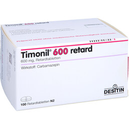 Abbildung: Timonil 600 retard Tabletten 100 St, Retard-Tabletten PZN 07789120