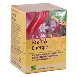 Abbildung: Bachblüten Tee Kraft & Energie bio Salus Filterbeutel, 15 St PZN 07790028