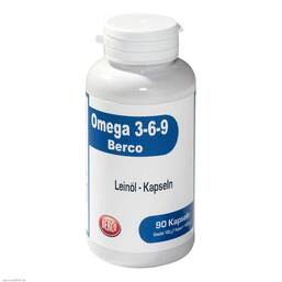 Abbildung: Omega 3 6 9 Berco Kapseln Kapseln, 90 St PZN 07792754