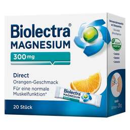 Abbildung: Biolectra Magnesium Direct Orange Pellets 20 St, Pellets PZN 07795646