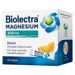 Abbildung: Biolectra Magnesium Direct Orange Pellets 40 St, Pellets PZN 07795675