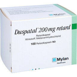 Abbildung: Duspatal 200 mg retard Kapseln 100 St, Retard-Kapseln PZN 07797616