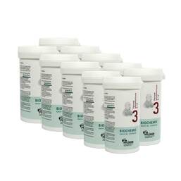 Abbildung: Biochemie 3 Ferrum phosphoricum D12 Tabletten, 4000 St PZN 08001654