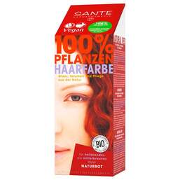Abbildung: Sante Pflanzen Haarfarbe naturrot 1 St Pulver, 100 g PZN 08012339