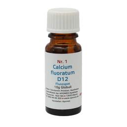 Abbildung: Biochemie 1 Calcium fluoratum D12 Globuli 1 St Globuli, 10 g PZN 08012482