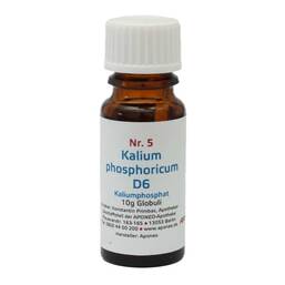 Abbildung: Biochemie 5 Kalium phosphoricum D6 Globuli, 10 g PZN 08012653