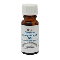 Abbildung: Biochemie 9 Natrium phosphoricum D6 Globuli, 10 g PZN 08012657