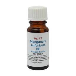 Abbildung: Biochemie 17 Manganum sulfuricum D6 Globuli, 10 g PZN 08012665