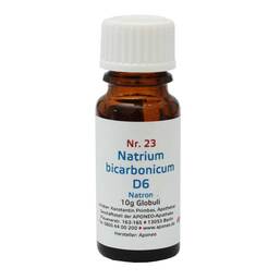 Abbildung: Biochemie 23 Natrium bicarbonicum D6 Globuli, 10 g PZN 08012672
