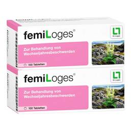 Abbildung: Femiloges magensaftresistente Tabletten Sparset Tabletten, 2x100 St PZN 08029957