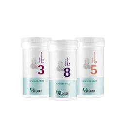 Abbildung: Pflüger Kombination Salz 3, 8 und 5 Tabletten, 1200 St PZN 08029982