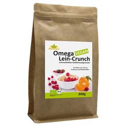 Abbildung: Omega-Lein-Crunch Bio Vegan Granulat, 300 g PZN 08030036