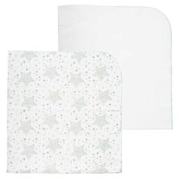 Abbildung: Biobaby Moltondecke 80x75cm Doppelpack 1 St PZN 08030216