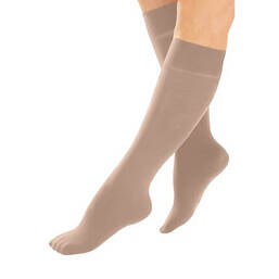Abbildung: Kompressionskniestrumpf f Reise beige 3 P PZN 08030447