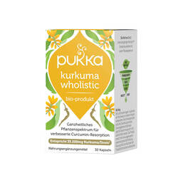 Abbildung: Pukka Kurkuma Wholistic TM Kapseln, 30 St PZN 08030642