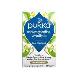 Abbildung: Pukka Ashwagandha Wholistic TM 30 St, Kapseln PZN 08030644