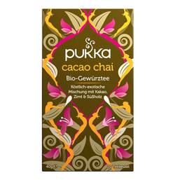Abbildung: Pukka Cacao Chai Tee Filterbeutel, 20 St PZN 08030652