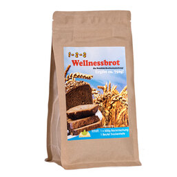 Abbildung: Wellnessbrot Fertigbackmischung 500 g PZN 08030924