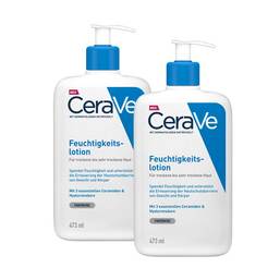 Abbildung: CeraVe Feuchtigkeitslotion Lotion, 2x473 ml PZN 08031087