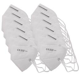 Abbildung: Atemschutzmaske KN95 (FFP2) Gesichtsmaske, 10 St PZN 08031162