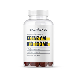Abbildung: Coenzym Q10 Balasense 100 mg Weichkapseln, 90 St PZN 08031207