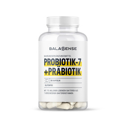 Abbildung: Probiotik 7 + Präbiotik Balasense Kapseln, 90 St PZN 08031209