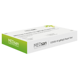 Abbildung: Medsan Covid-19 Igm / Igg Schnelltest Test, 1 St PZN 08031223