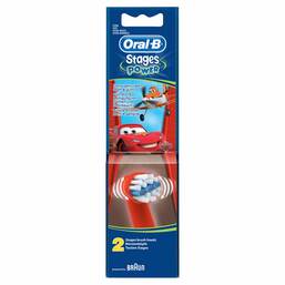 Abbildung: ORAL B Aufsteckbürsten Disney Cars 2 St PZN 08031345