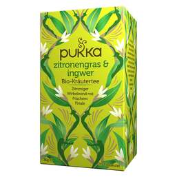 Abbildung: Pukka Zitronengras & Ingwer 20 St PZN 08031422