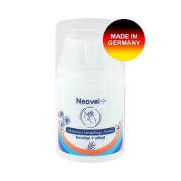 Abbildung: Intensive Handpflegecreme Neovel + im Dosierspender Creme, 50 ml PZN 08031456