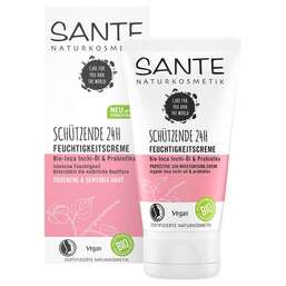 Abbildung: Sante 24h Feuchtigkeitscreme Inchi-Öl & Probiotika 50 ml PZN 08031460